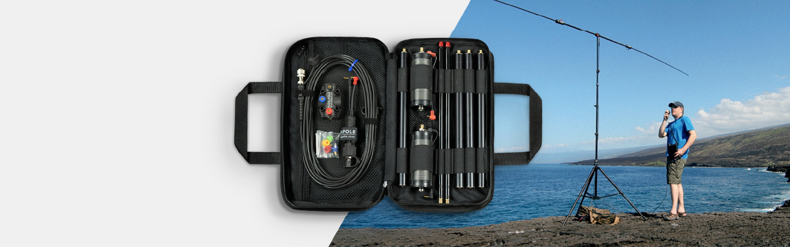 The Buddipole™ HF portable dipole antenna system