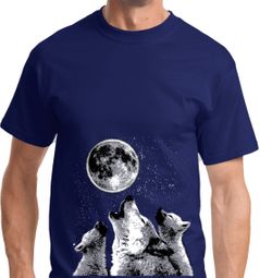 Wolves Howling at The Moon Shirts