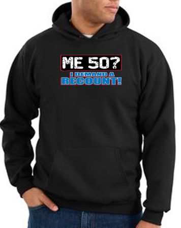 50th Birthday Hooded Hoodie Funny Me 50 Years Black Hoody Sweatshirt