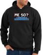 50th Birthday Hooded Hoodie Funny Me 50 Years Black Hoody Sweatshirt