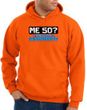 50th Birthday Hooded Hoodie Funny Me 50 Years Orange Hoody Sweatshirt