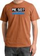 50th Birthday Pigment Dyed T-Shirt - Me 50 Years Burnt Orange Shirt