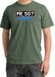 50th Birthday Pigment Dyed T-Shirt - Me 50 Years Olive Shirt