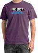 50th Birthday Pigment Dyed T-Shirt - Me 50 Years Plum Shirt