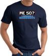 50th Birthday T-shirt Funny - Me 50 Years Adult Navy Tee Shirt