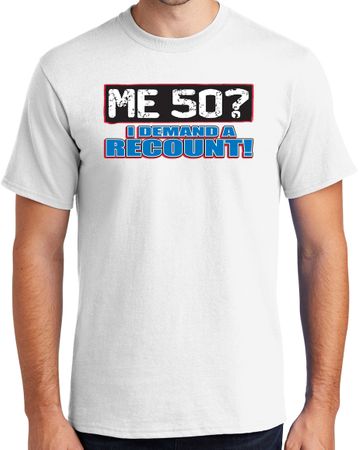 50th Birthday T-shirt Funny - Me 50 Years Adult Tee Shirt