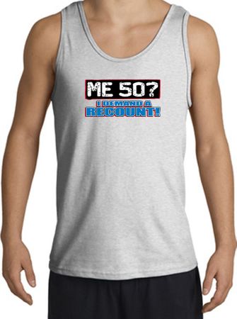 50th Birthday Tanktop - Funny Me 50 Years Adult Ash Tank Top