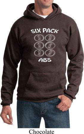 6 Pack Abs Beer Funny Hoodie