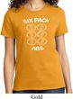 6 Pack Abs Beer Funny Ladies Shirt