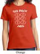 6 Pack Abs Beer Funny Ladies Shirt