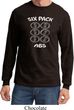 6 Pack Abs Beer Funny Long Sleeve Shirt