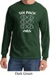 6 Pack Abs Beer Funny Long Sleeve Shirt