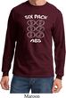 6 Pack Abs Beer Funny Long Sleeve Shirt