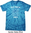6 Pack Abs Beer Funny Spider Tie Dye Shirt
