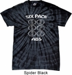 6 Pack Abs Beer Funny Spider Tie Dye Shirt