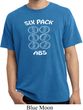 6 Pack Abs Beer Funny Pigment Dyed Shirt