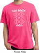 6 Pack Abs Beer Funny Pigment Dyed Shirt
