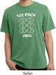 6 Pack Abs Beer Funny Pigment Dyed Shirt