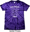 6 Pack Abs Beer Funny Spider Tie Dye Shirt