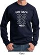 6 Pack Abs Beer Funny Sweatshirt