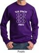 6 Pack Abs Beer Funny Sweatshirt