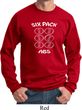 6 Pack Abs Beer Funny Sweatshirt