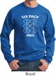 6 Pack Abs Beer Funny Sweatshirt
