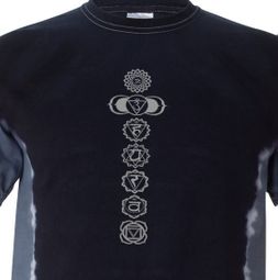 7 Chakras Mens Yoga Shirts