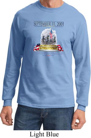 9-11 Never Forget Long Sleeve Shirt