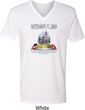 9-11 Never Forget Mens V-Neck Shirt