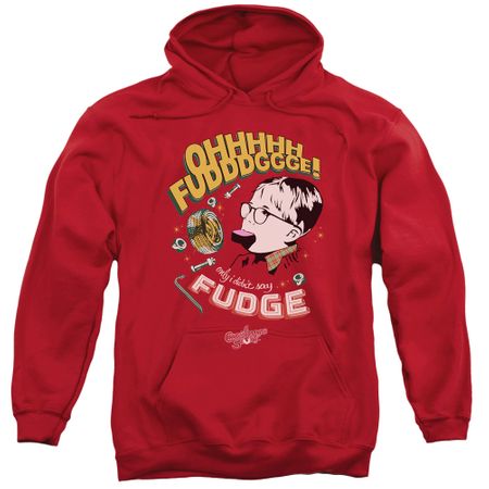 A Christmas Story Hoodie Oh Fudge Red Sweatshirt Hoody
