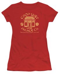 A Christmas Story Juniors Shirt Chop Suey Palace Co Red T-Shirt