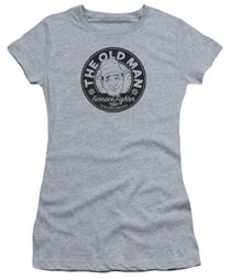A Christmas Story Juniors Shirt The Old Man Athletic Heather T-Shirt