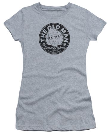 A Christmas Story Juniors Shirt The Old Man Athletic Heather T-Shirt