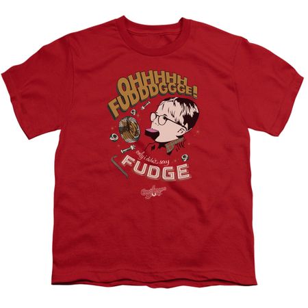 A Christmas Story Kids Shirt Oh Fudge Red T-Shirt