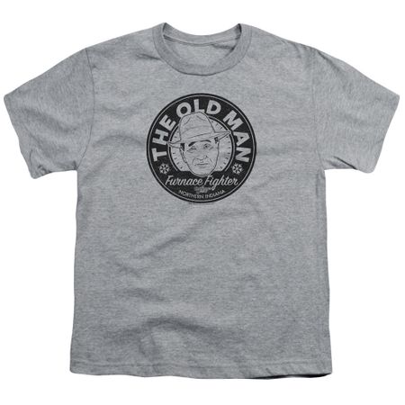 A Christmas Story Kids Shirt The Old Man Athletic Heather T-Shirt