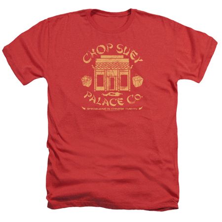 A Christmas Story Shirt Chop Suey Palace Co Heather Red T-Shirt