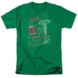 A Christmas Story Shirt Its A Major Prize Kelly Green T-Shirt