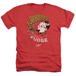 A Christmas Story Shirt Oh Fudge Heather Red T-Shirt