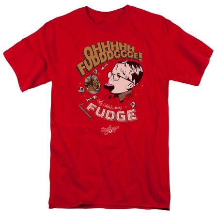 A Christmas Story Shirt Oh Fudge Red T-Shirt