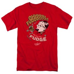 A Christmas Story Shirt Oh Fudge Red T-Shirt
