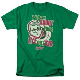 A Christmas Story Shirt You'll Shoot Your Eye Out Green T-Shirt
