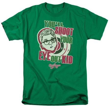 A Christmas Story Shirt You'll Shoot Your Eye Out Green T-Shirt