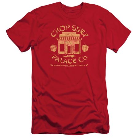 A Christmas Story Slim Fit Shirt Chop Suey Palace Co Red T-Shirt