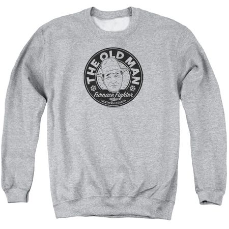A Christmas Story Sweatshirt The Old Man Adult Athletic Heather Sweat Shirt
