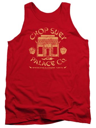 A Christmas Story Tank Top Chop Suey Palace Co Red Tanktop