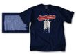 Abbott & Costello T-shirt Who's on First Navy Blue Tee Shirt