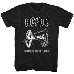 AC/DC About to Rock Black Shirts