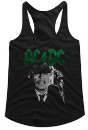 AC/DC Juniors Tank Top Angus Growl Black Racerback