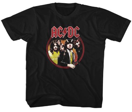 AC/DC Kids Shirt Highway To Hell Black T-Shirt